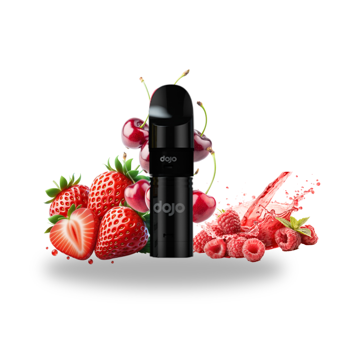Dojo Pod Straw Rasp Cherry Ice