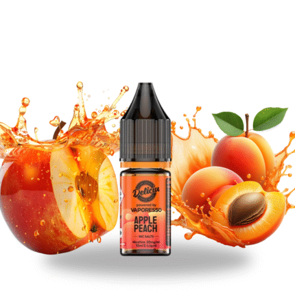 Lichid Tigara Electronica Deliciu by Vaporesso V2 10 ml, nicotina 20 mg - Apple Peach