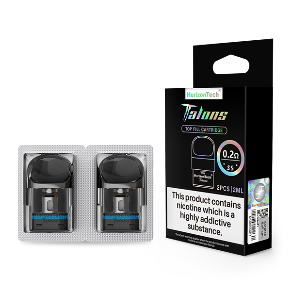 Talons pod_0003_0.2ohm -SS-2ML-TPD Cartuș HorizonTech 0.2 Ω Stainless Steel Pod (2ml)