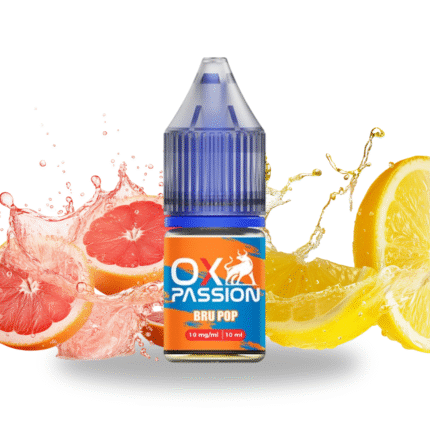 Lichid Tigara Electronica Oxva Ox Passion 20mg , 10 ml - Bru Pop ( Grapefruit Lemon)