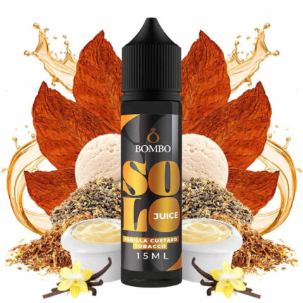Longfill Bombo 15ml/60ml - Solo Vanilla Custard Tobacco