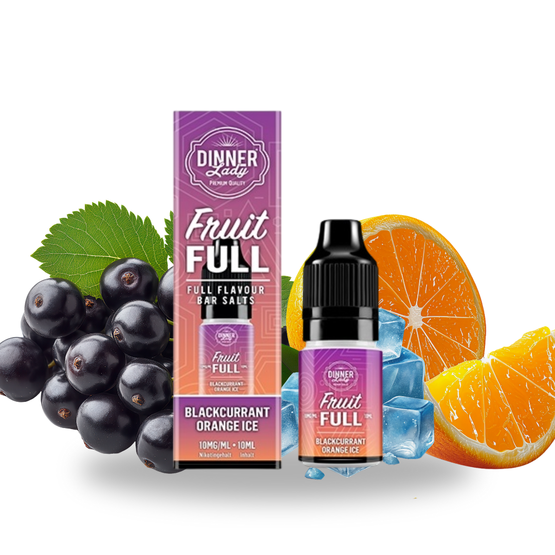 Dinner Lady - Blackcurrant Orange Ice Lichid Dinner Lady 20mg nicotina, 10 ml - Blackcurrant Orange