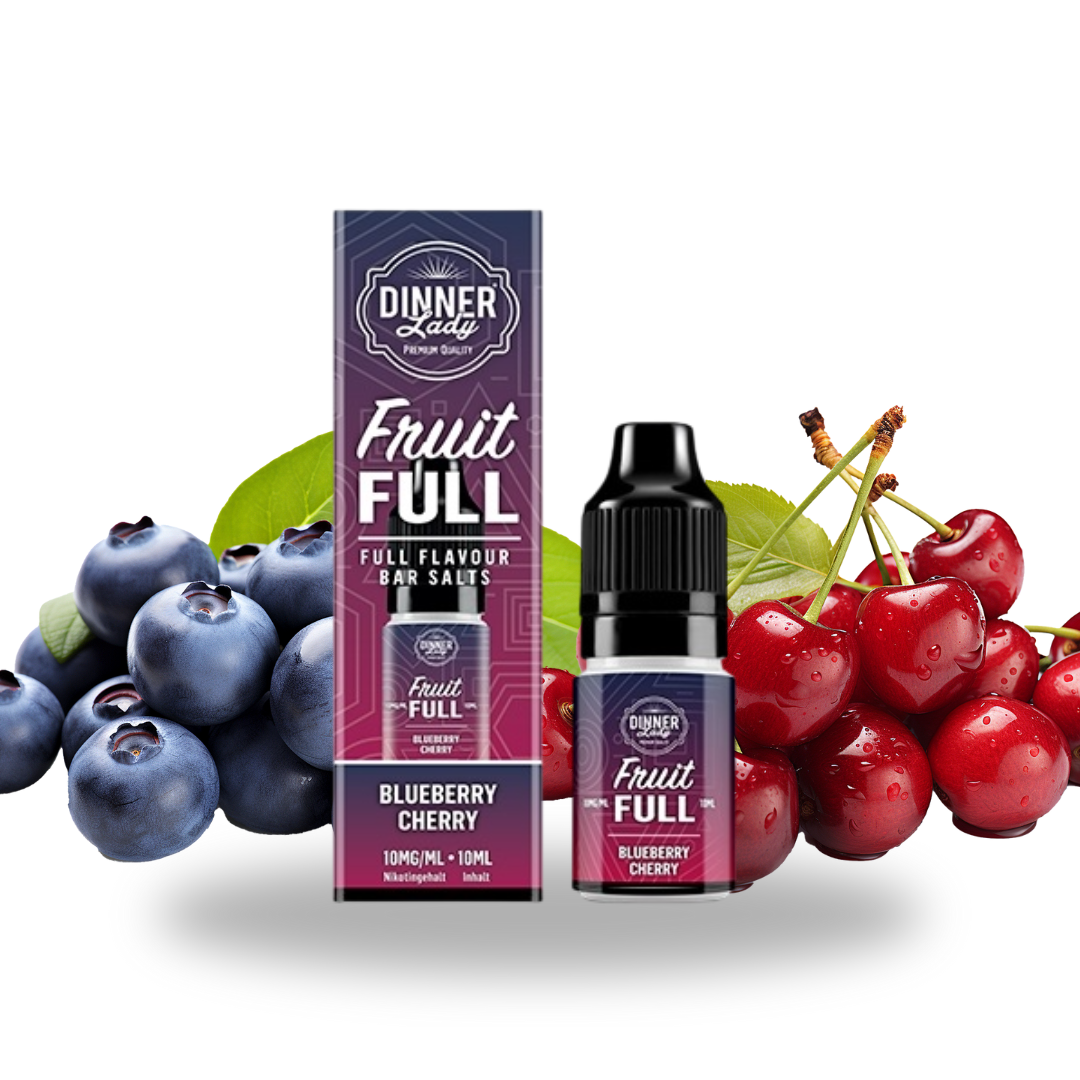 Dinner Lady - Blueberry Cherry Lichid Dinner Lady 20mg nicotina, 10 ml - Blueberry Cherry