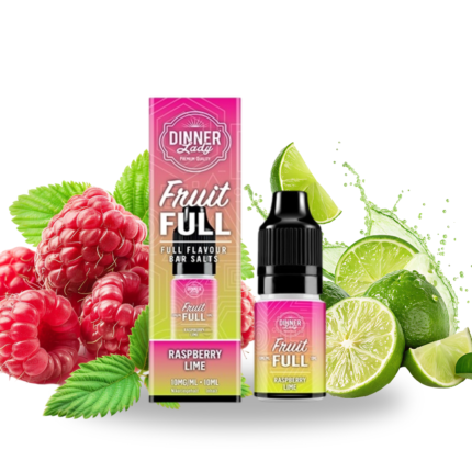 Lichid Dinner Lady 20mg nicotina, 10 ml - Raspberry Lime