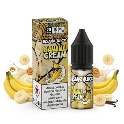 Lichid tigara electronica Insane Juice - Banana cream