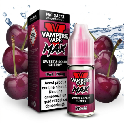 Lichid Vampire Vape MAX 20mg 10ml - Sweet Sour Cherry