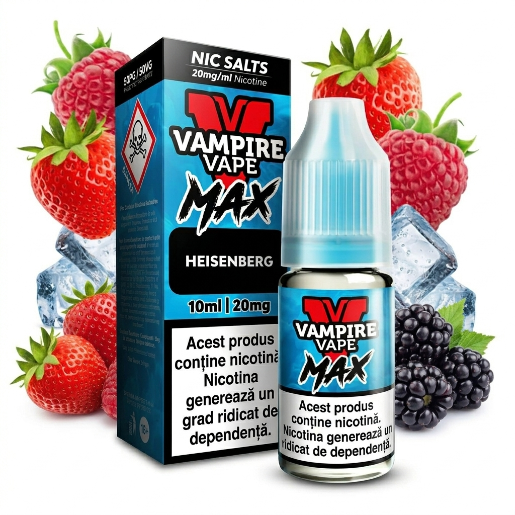 vampire vape - hiesenberg Lichid Vampire Vape MAX 20mg 10ml - Heisenberg