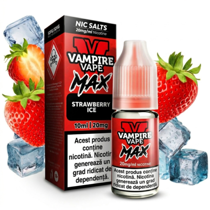 Lichid Vampire Vape MAX 20mg 10ml - Strawberry Ice