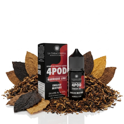 Aroma La Tabaccheria Organic 4Pod - English Mixture