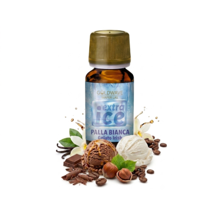 Aroma Goldwave 10ml Extra Ice - Palla Bianca