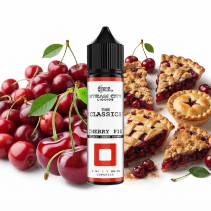Longfill Steam City 10ml/60ml - Cherry Pie