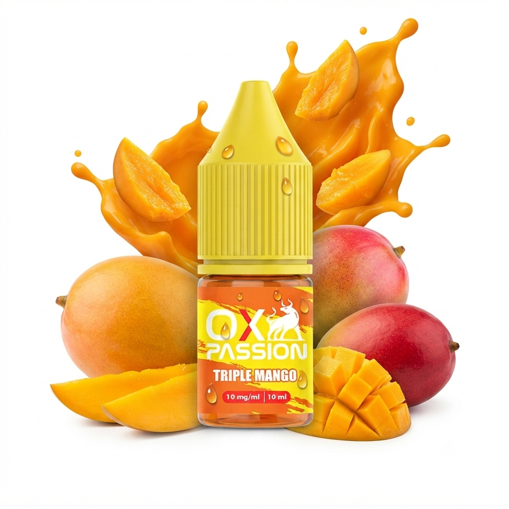 OXVA - Triple Mango Lichid Tigara Electronica Oxva Ox Passion 20mg , 10 ml - Triple Mango