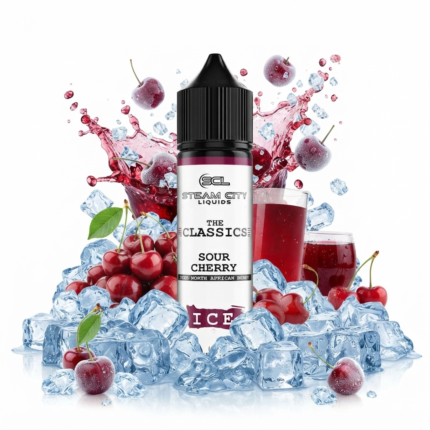 Longfill Steam City 10ml/60ml - Sour Cherry Ice