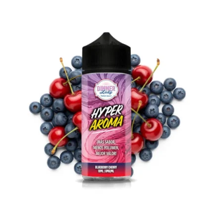 Longfill Dinner Lady Hyper 10ml/120ml - Blueberry Cherry