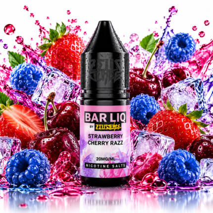 Lichid Tigara Electronica Zeus Juice 10 ml, nicotina 20 mg - Strawberry Cherry Razz
